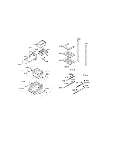 Shelf assy