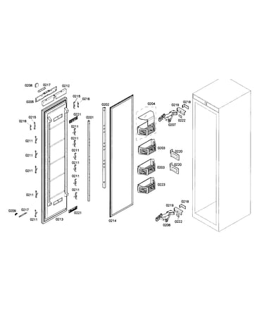 Door assy