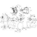 DeWalt D55167 TYPE 2 compressor assy diagram