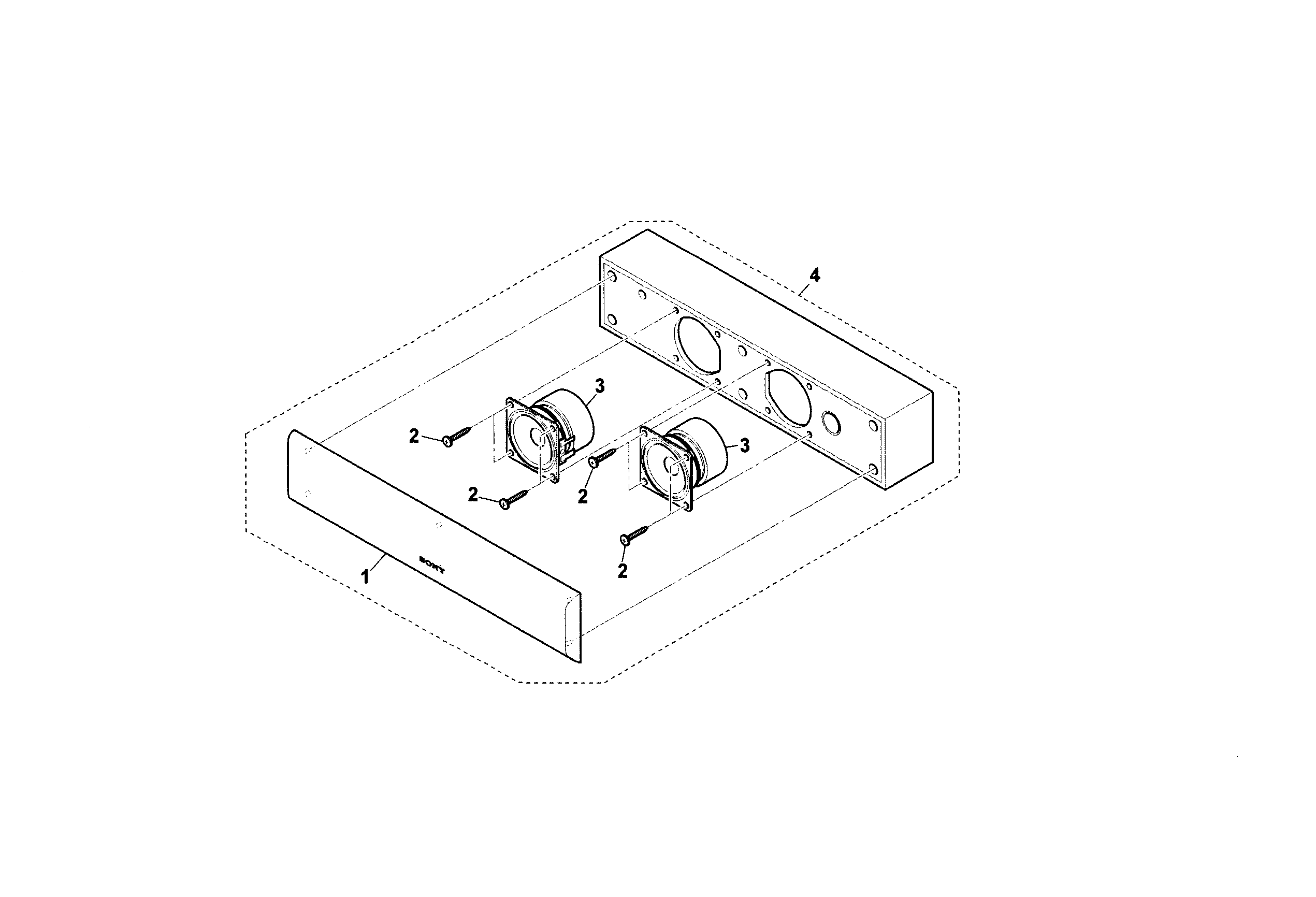 SPEAKER SS-CN3000