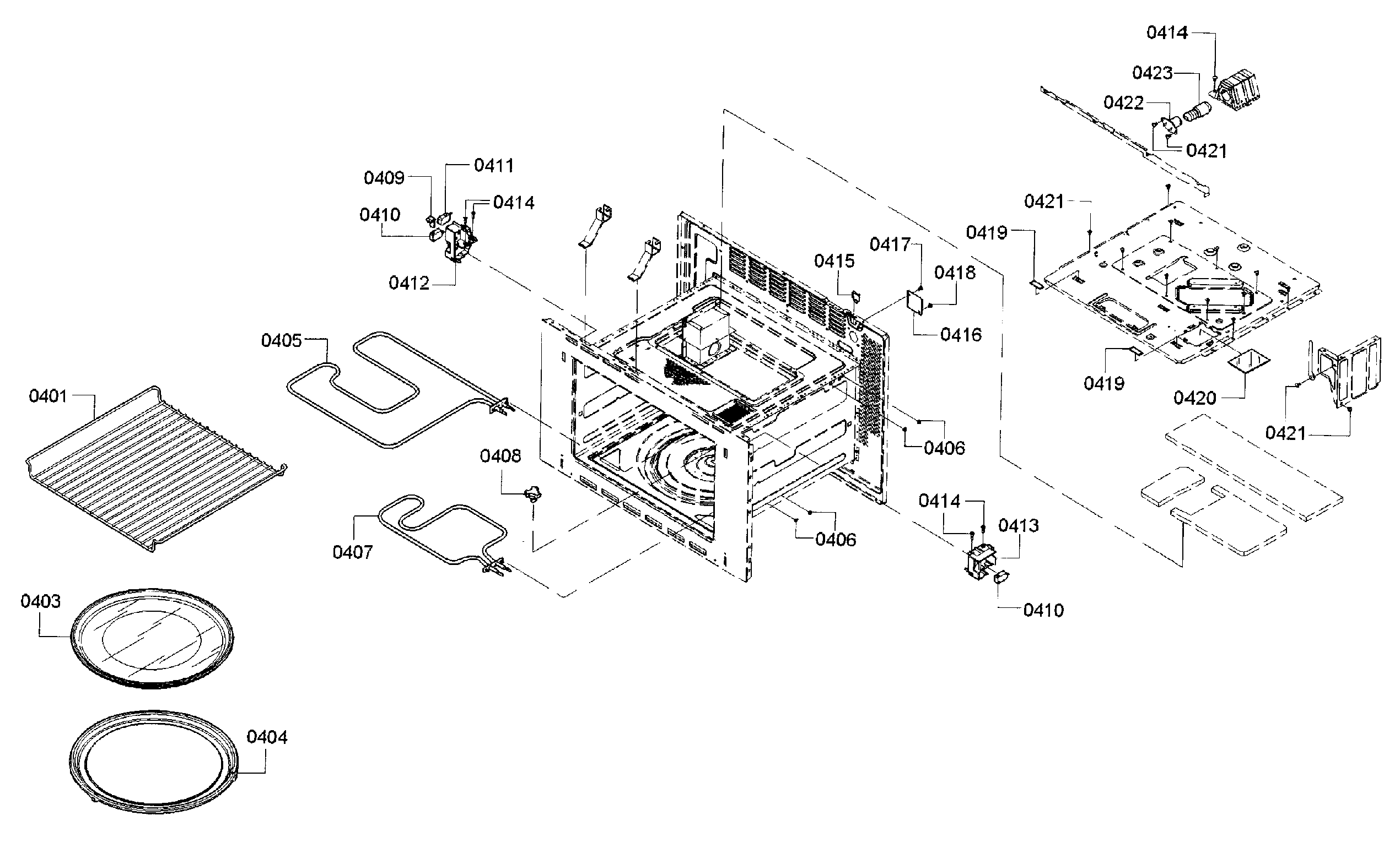 Cavity assy