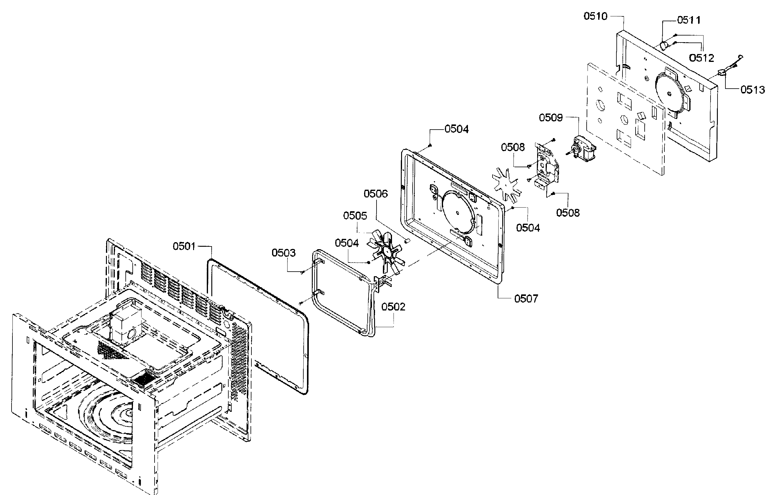 Convection assy