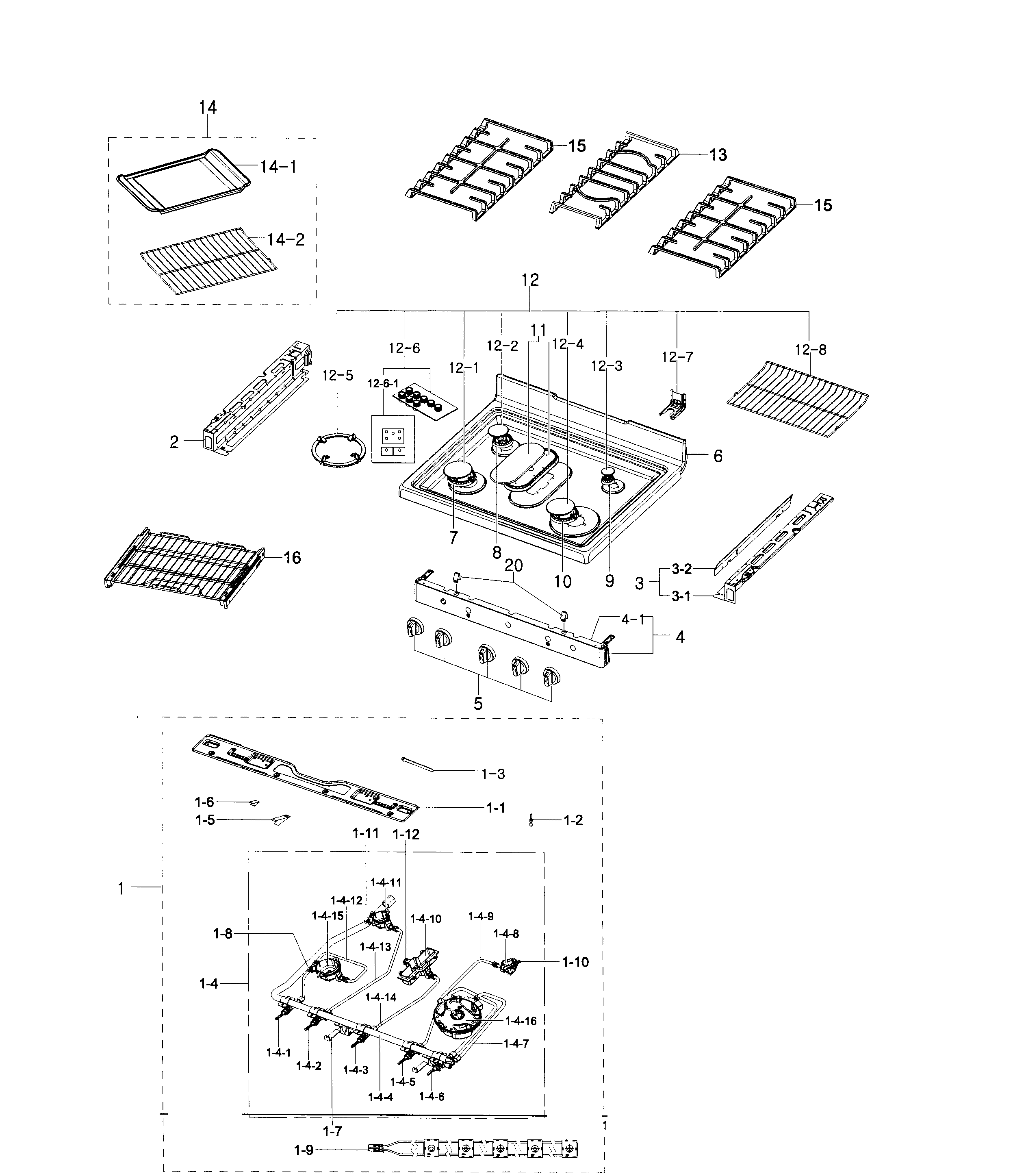 Cook top