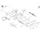 Bosch HWD5051UC/01 drawer assy diagram