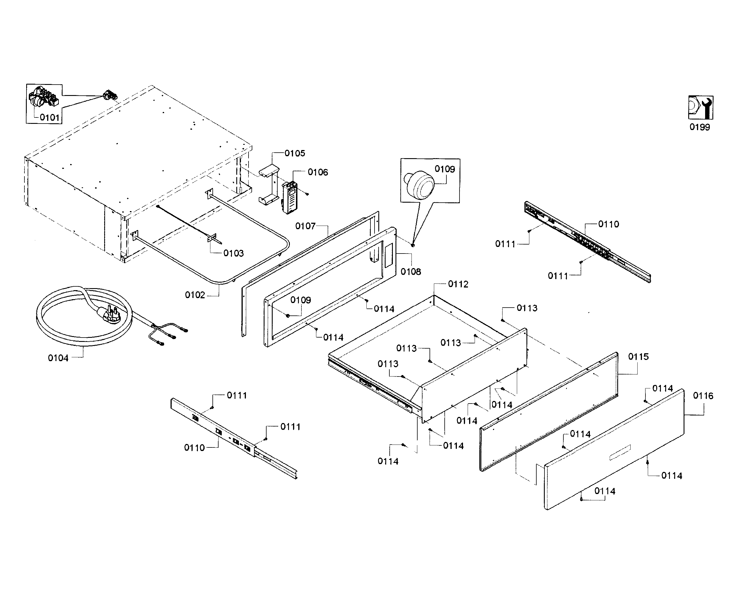Drawer assy