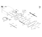 Bosch HWD5751UC/01 drawer assy diagram