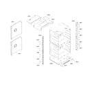 Bosch HBN8651UC/01 cabinet diagram