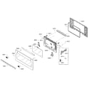 Bosch HBL8751UC/01 door assy diagram