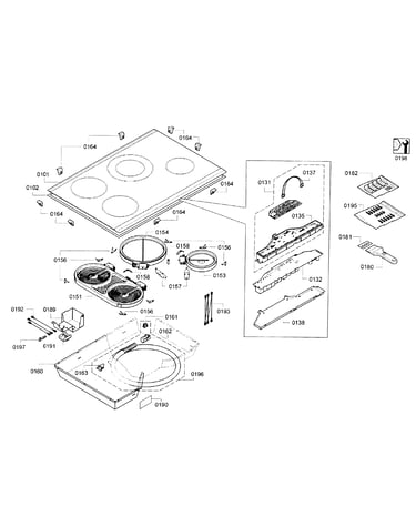 Cooktop assy