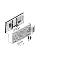 Sony XBR-65X900B rear cabinet diagram