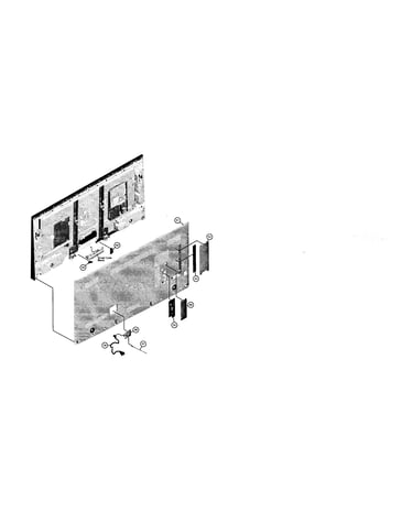 Rear cabinet