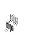 Rear cabinet