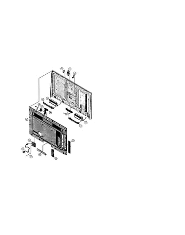 Rear cabinet
