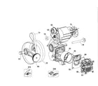 DeWalt D55168 TYPE 3 motor assy diagram