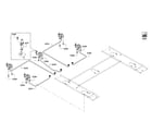 Bosch NGM5655UC/01 gas pipe assy diagram