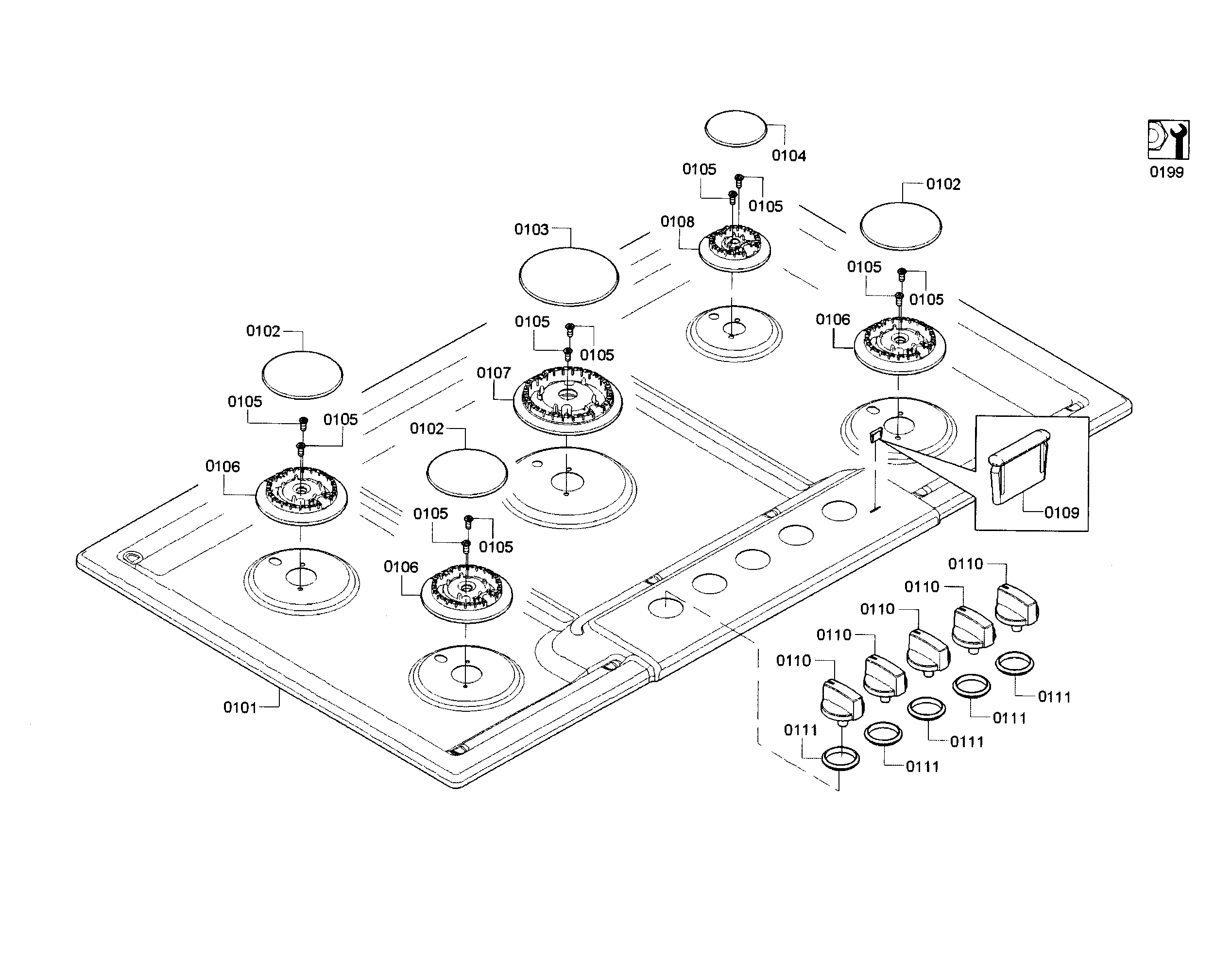 Burner assy