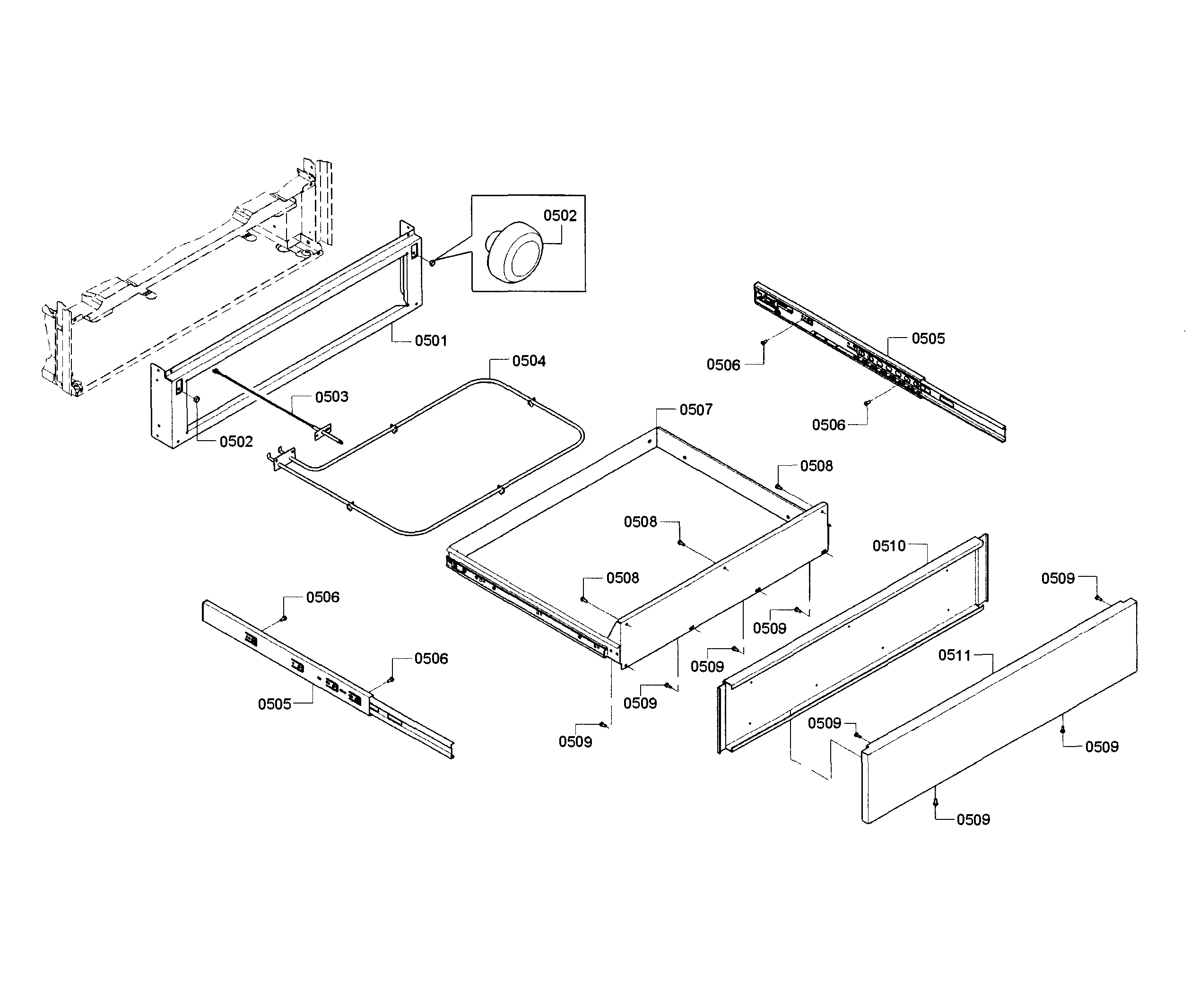 Drawer assy