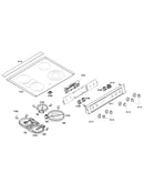 Cooktop & control panel