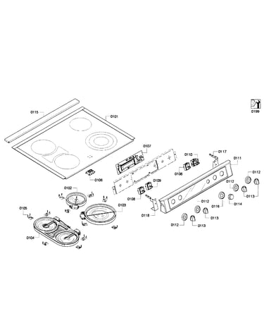 Cooktop & control panel