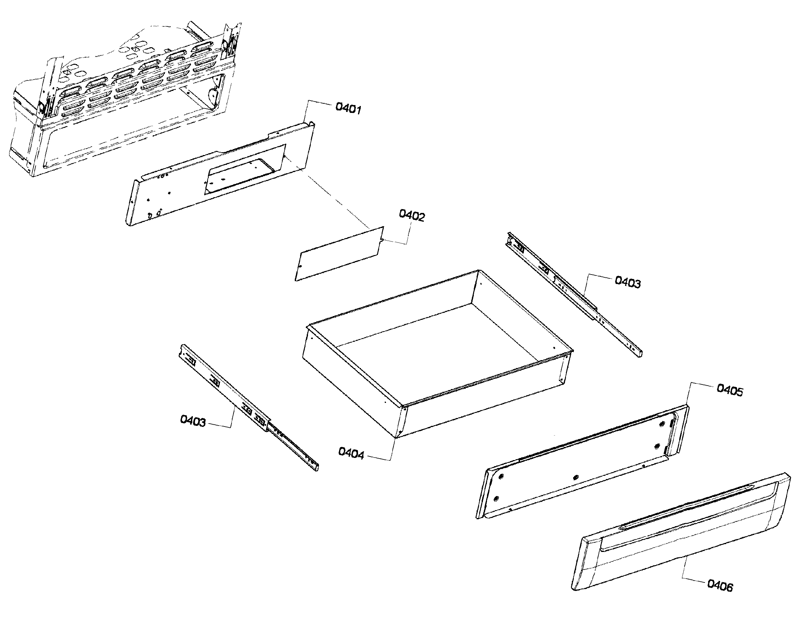 DRAWER ASSY