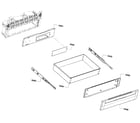 Bosch HEI7052U/04 drawer assy diagram