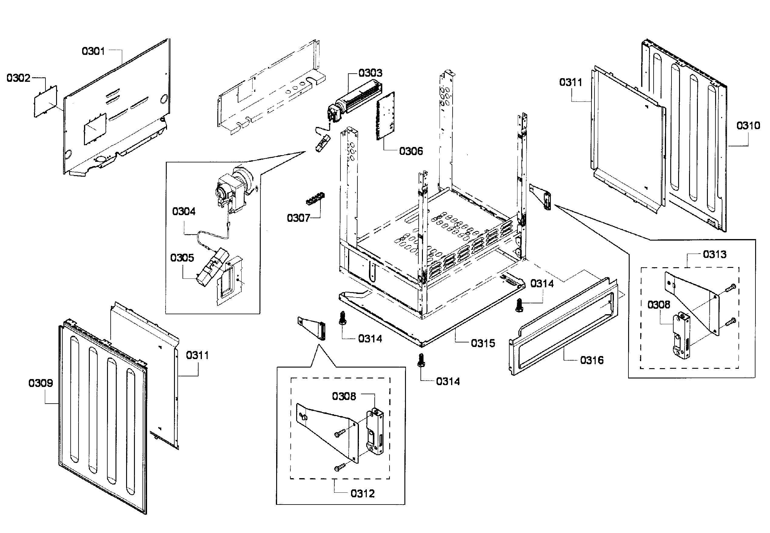 Frame assy