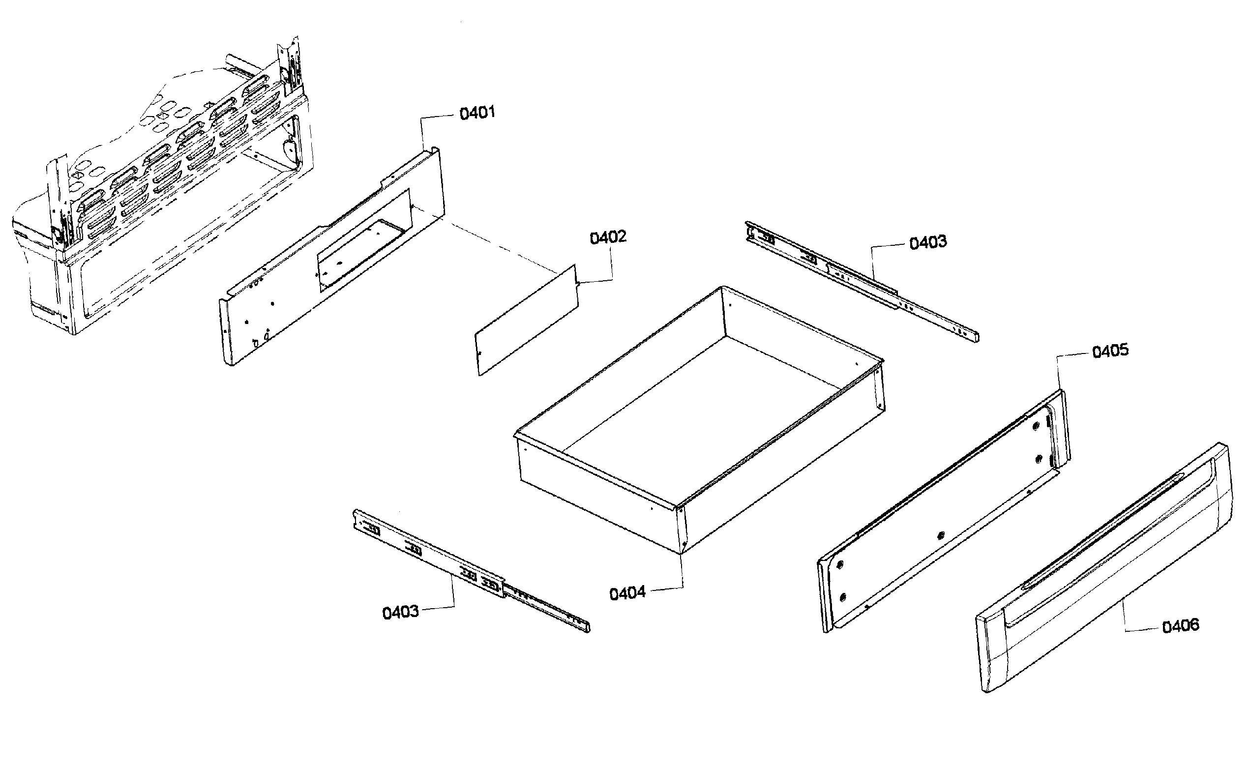 Drawer assy