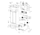 Samsung RH22H9010SR/AA-00 cabinet diagram