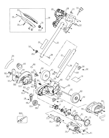 Trimmer assy