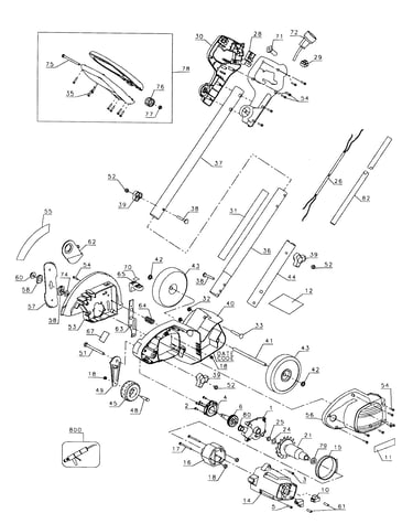 Trimmer assy