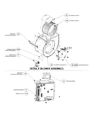 Blower & control assy