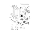 Samsung RS25H5000BC/AA-00 cabinet diagram