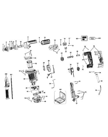 Case assy