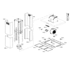 Bosch HIB82651UC/01 range hood assy diagram