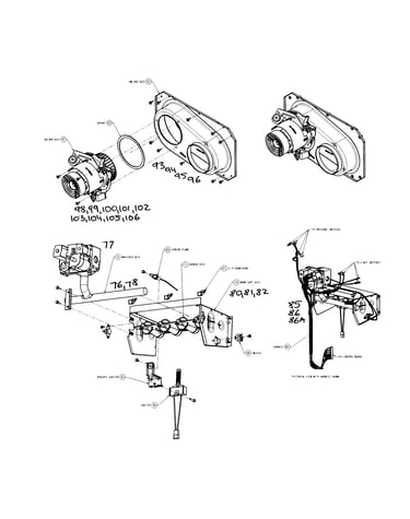Inducer & gas ctrl