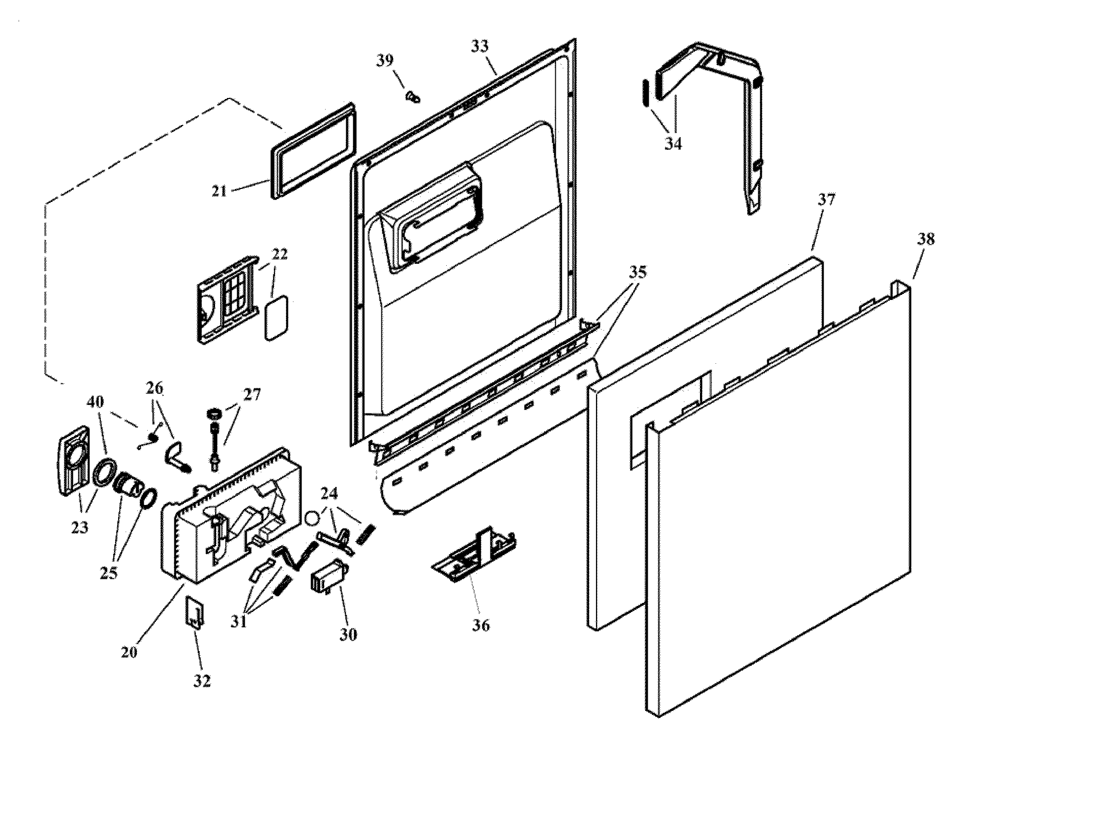 Door assy