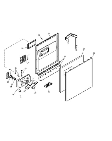 Door assy