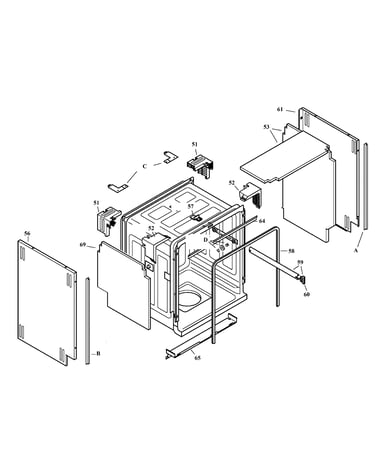Frame & cavity
