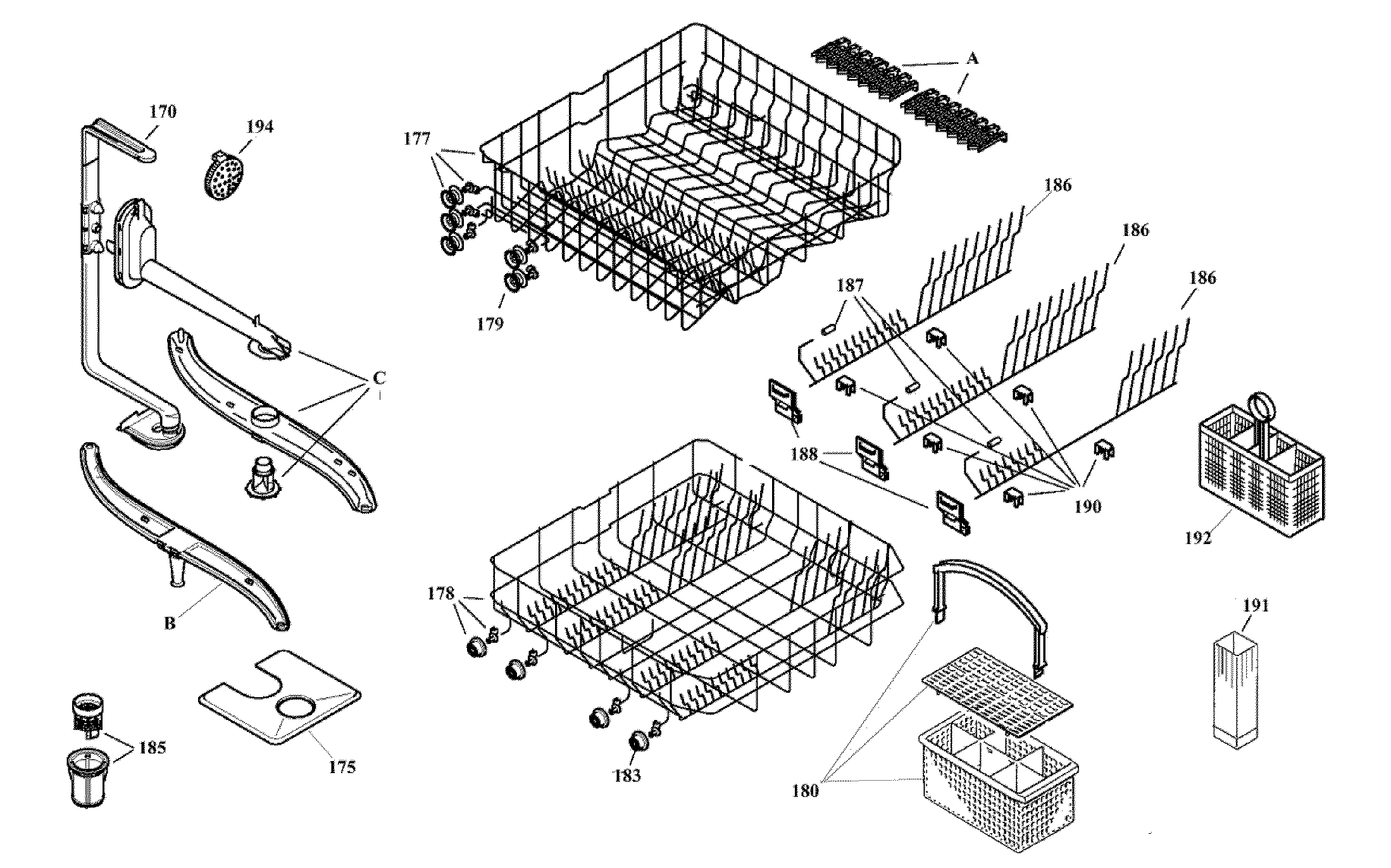 Rack assy