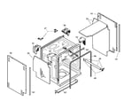 Bosch SHU5302UC/10 frame & cavity diagram