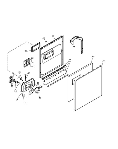 Door assy