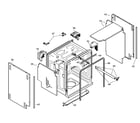 Bosch SHU5302UC/11 frame & cavity diagram