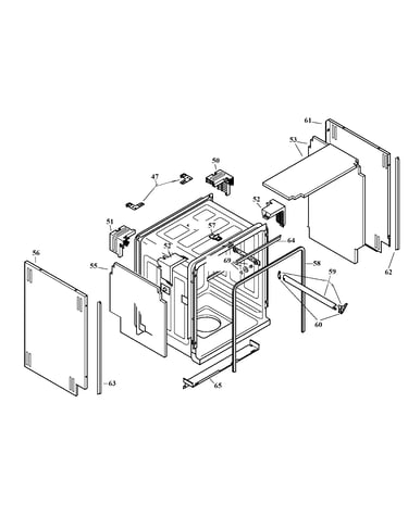 Frame & cavity