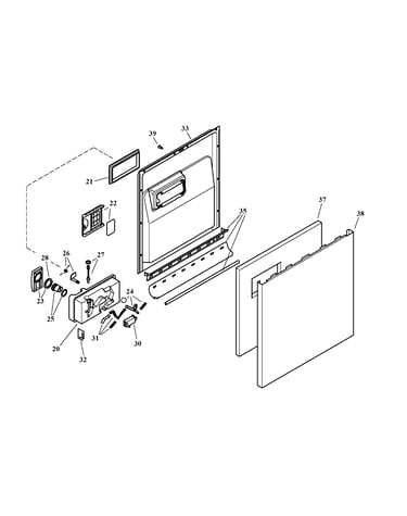 Door assy