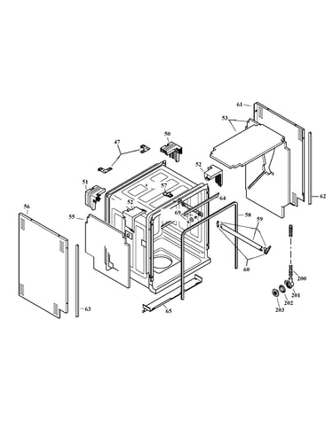 Frame & cavity