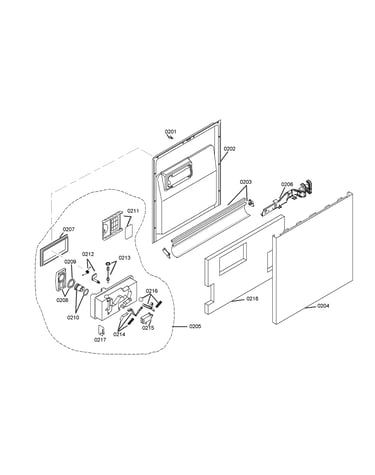 Door assy