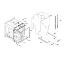Bosch SHP53T55UC/02 frame & cavity diagram