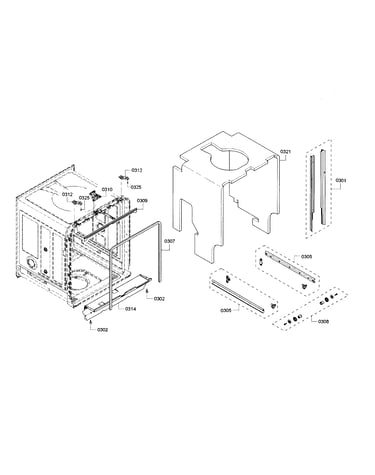 Frame & cavity