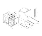 Bosch SHP65T55UC/02 frame & cavity diagram