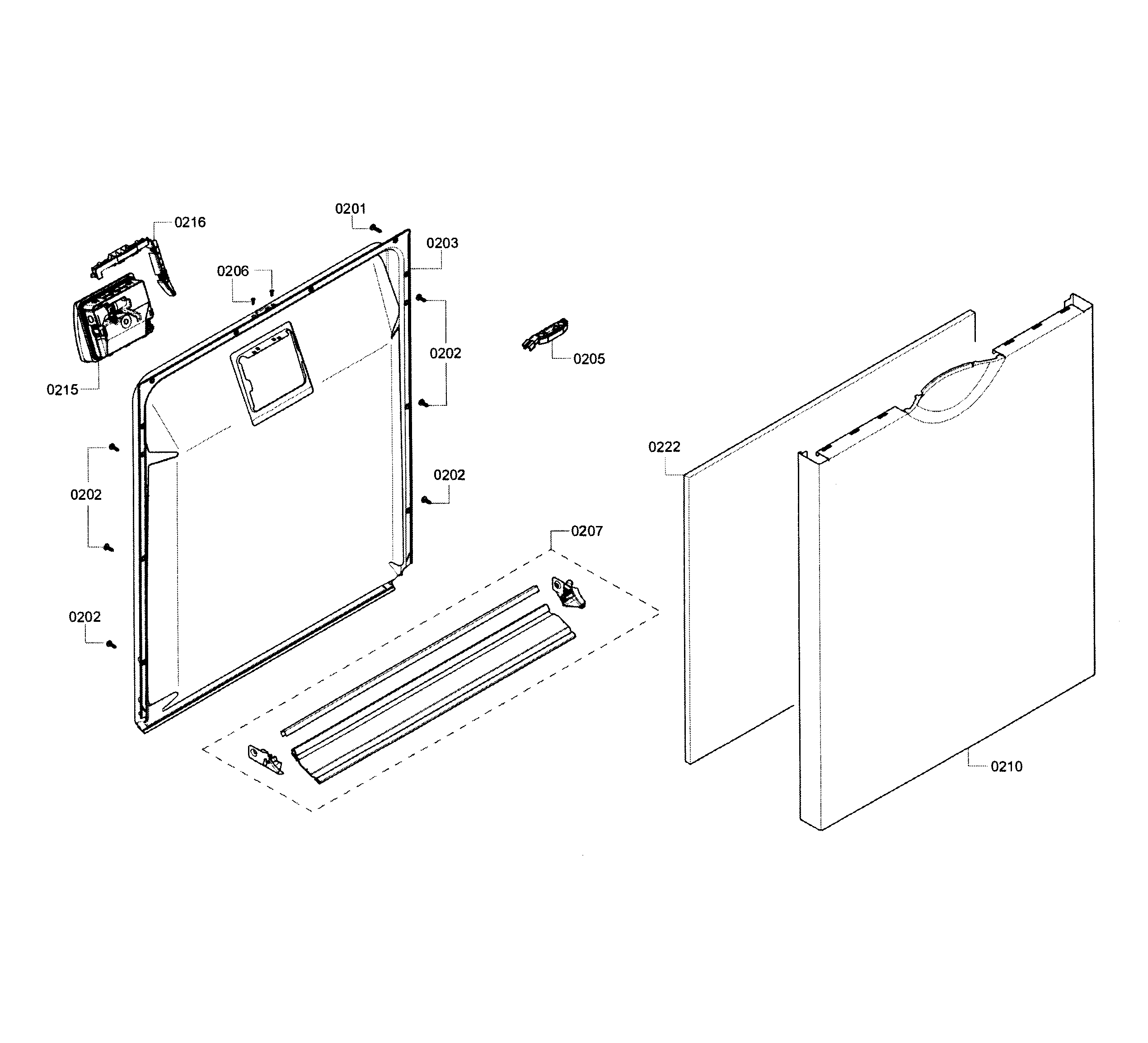 Door assy